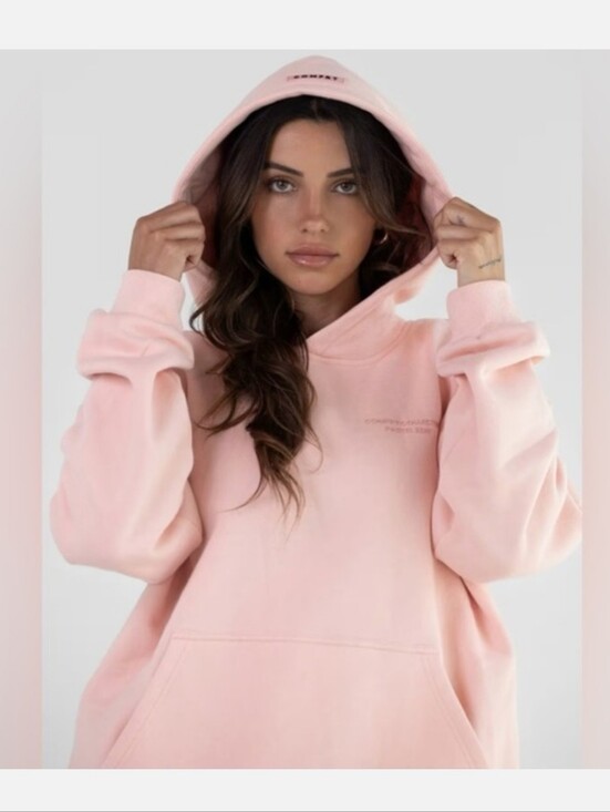 Comfrt Tops - COMFRT COLLECTION PASTEL EDIT HOODIE SWEATSHIRT LIGHT PINK